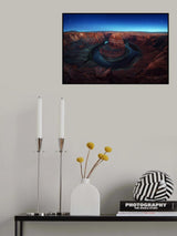 Water on mars 2018 Poster och Canvastavla