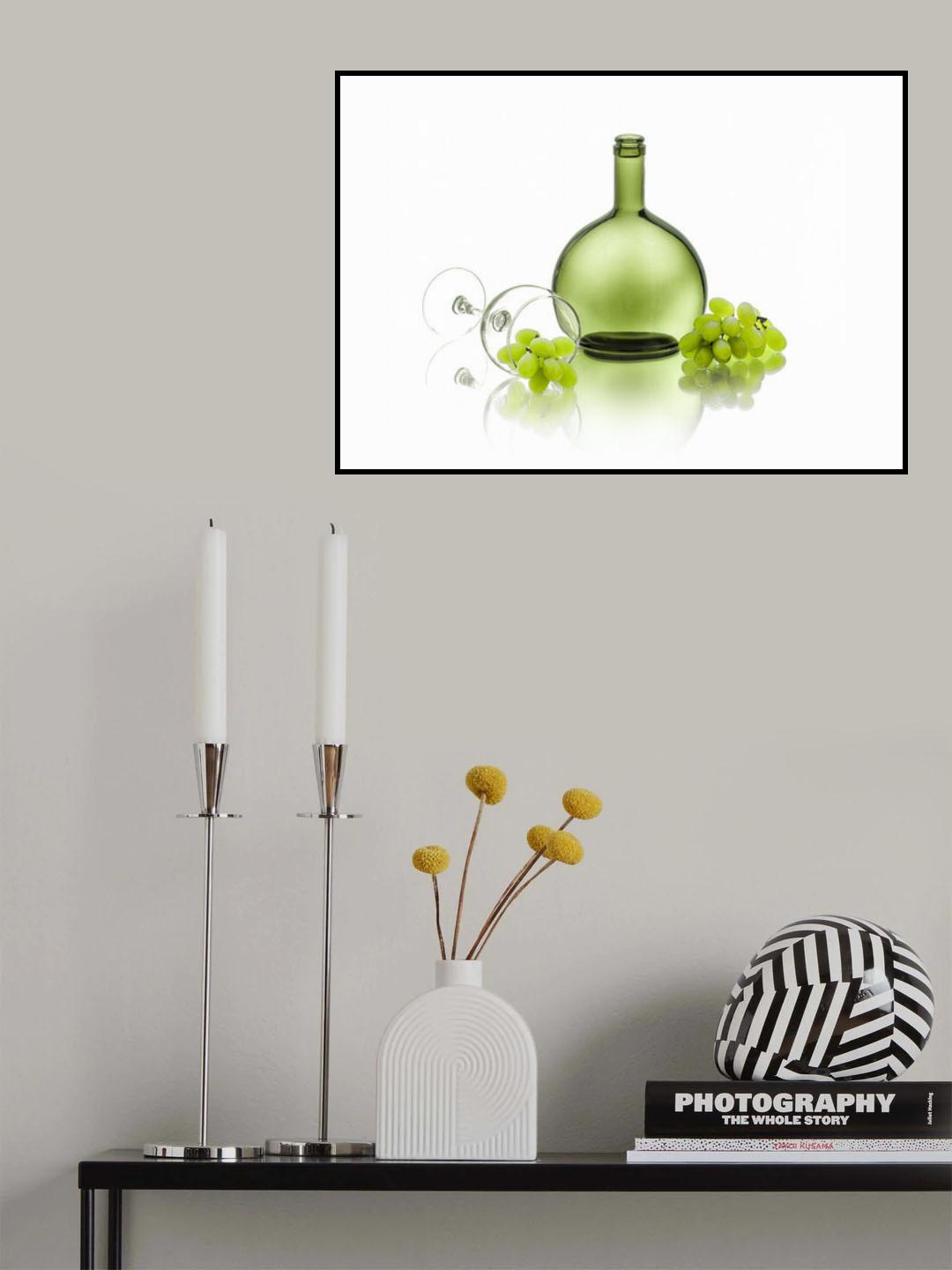 Greenish Poster och Canvastavla