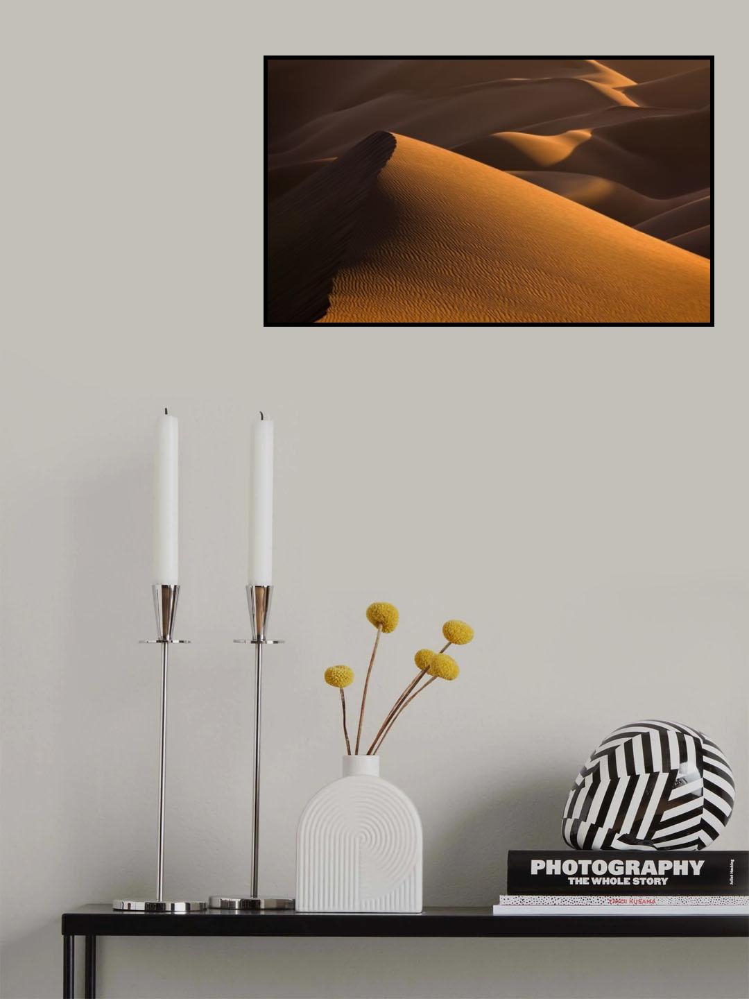 Golden Sunset Poster och Canvastavla