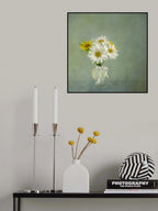 White Daisies Poster och Canvastavla