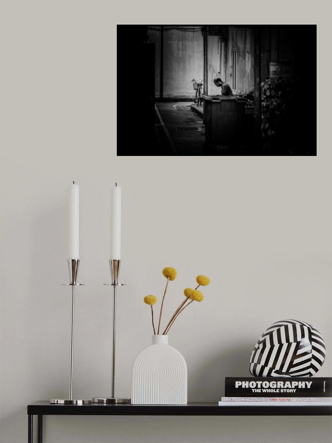 Solitary Poster och Canvastavla