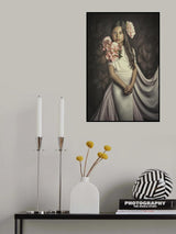 flower girl Poster och Canvastavla