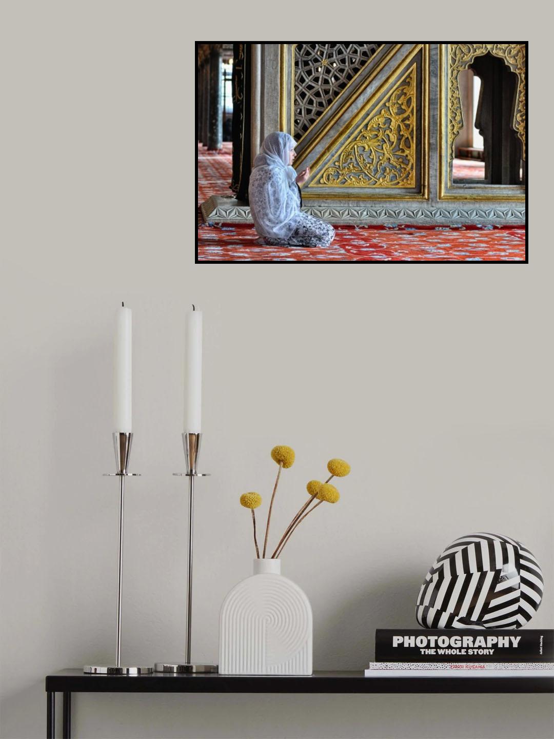 Talking with God Poster och Canvastavla
