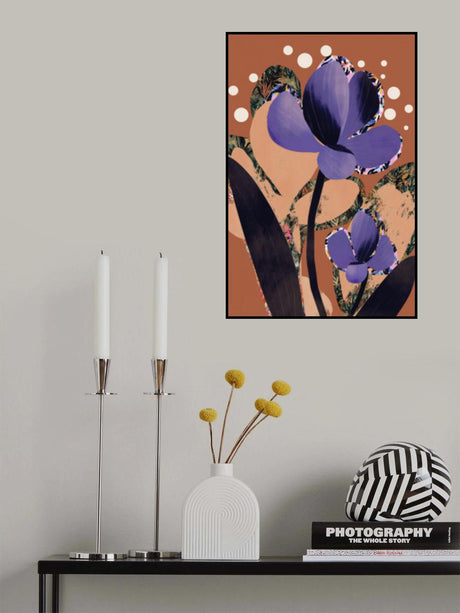 Purple Beauty Poster och Canvastavla