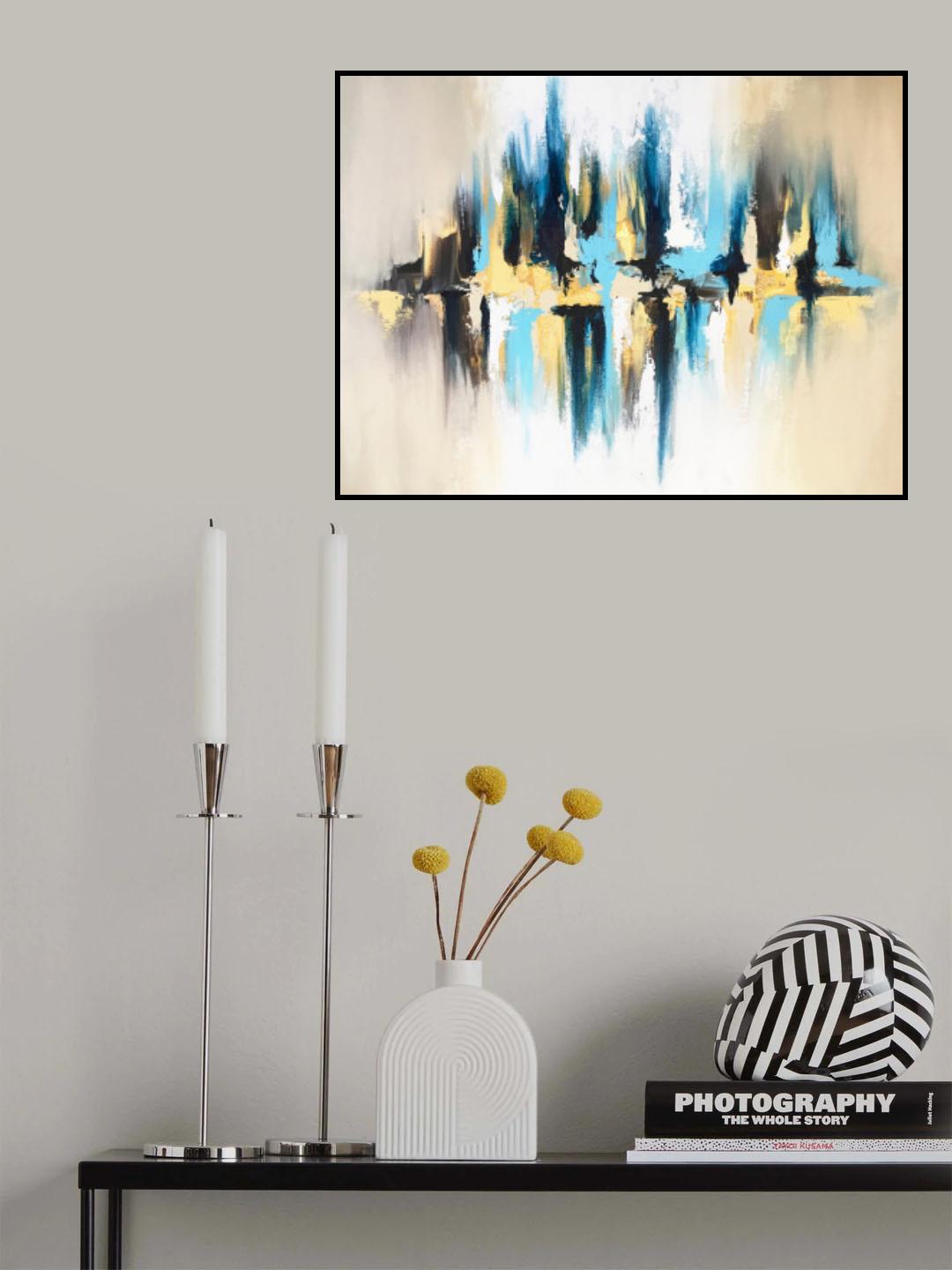 Rain Reflection Poster och Canvastavla