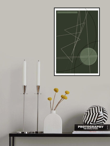 Angularlines No18 Poster och Canvastavla