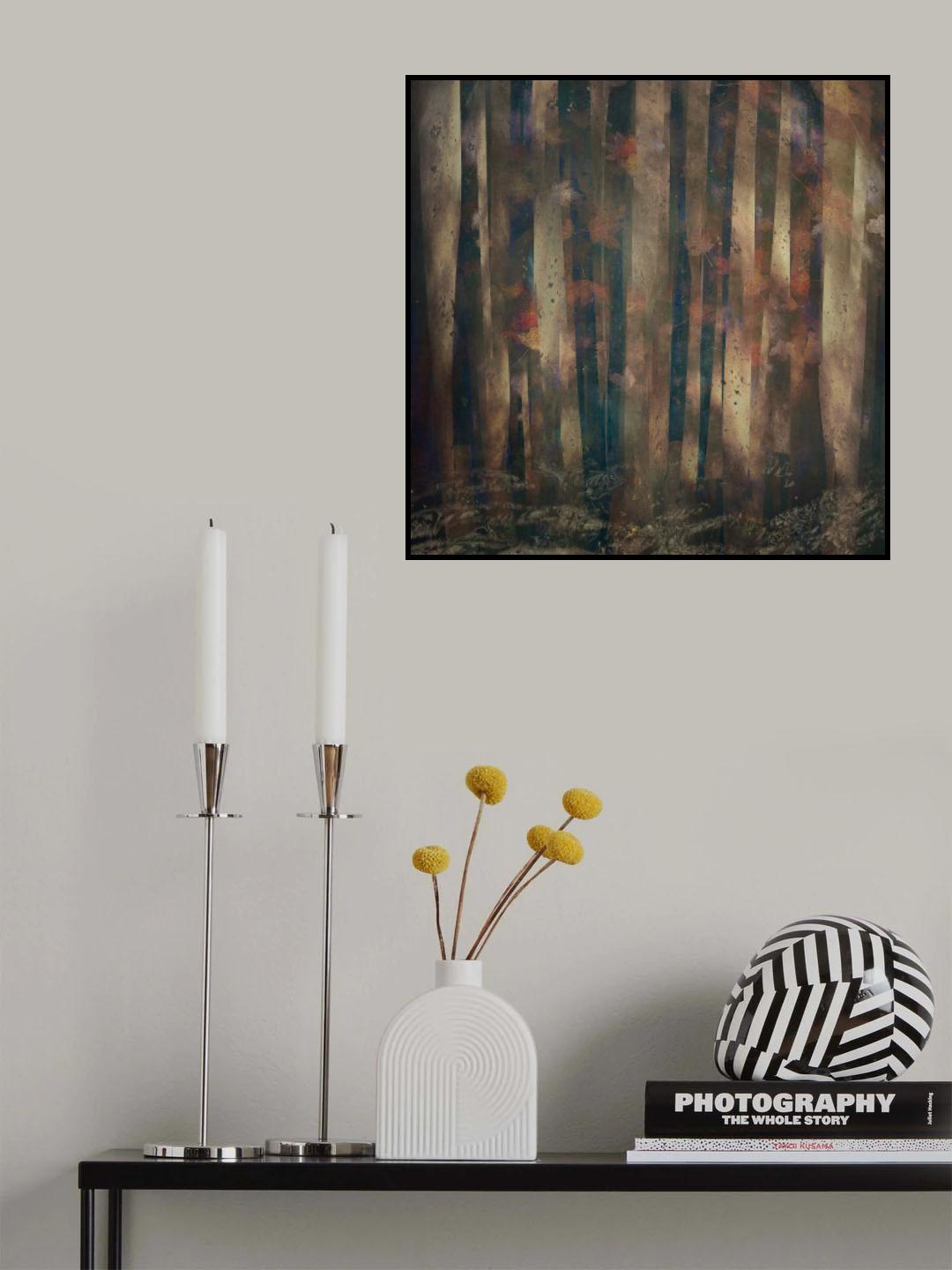 Forest abstract Poster och Canvastavla