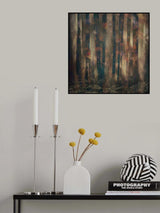 Forest abstract Poster och Canvastavla