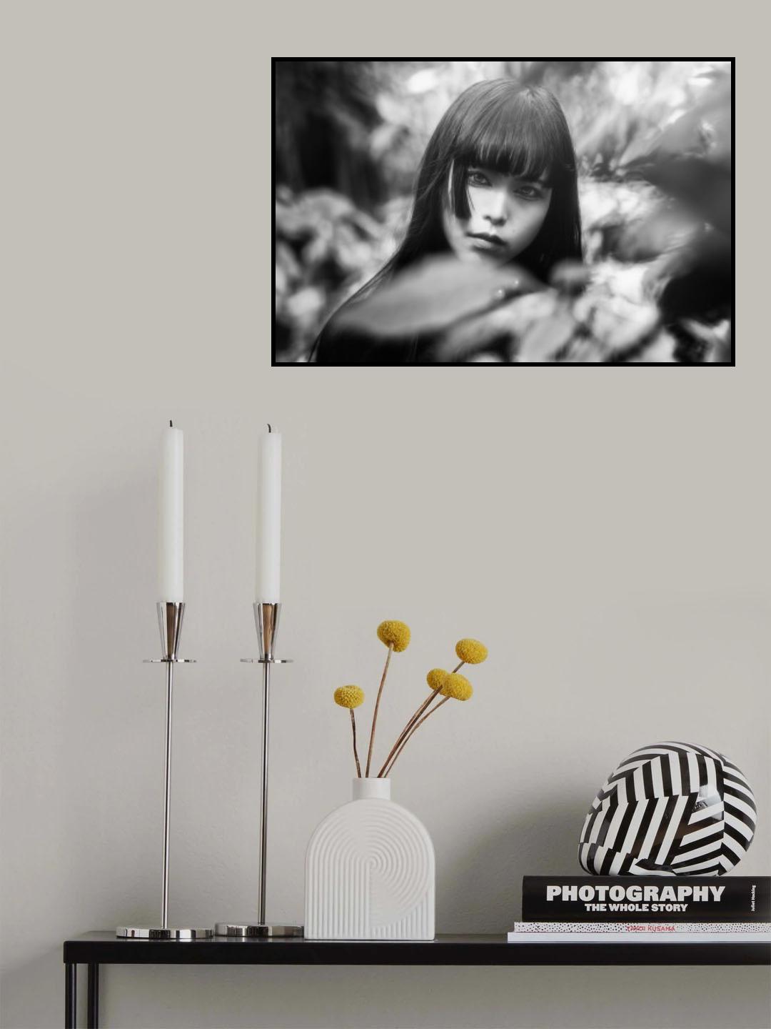 Leaf blade Poster och Canvastavla