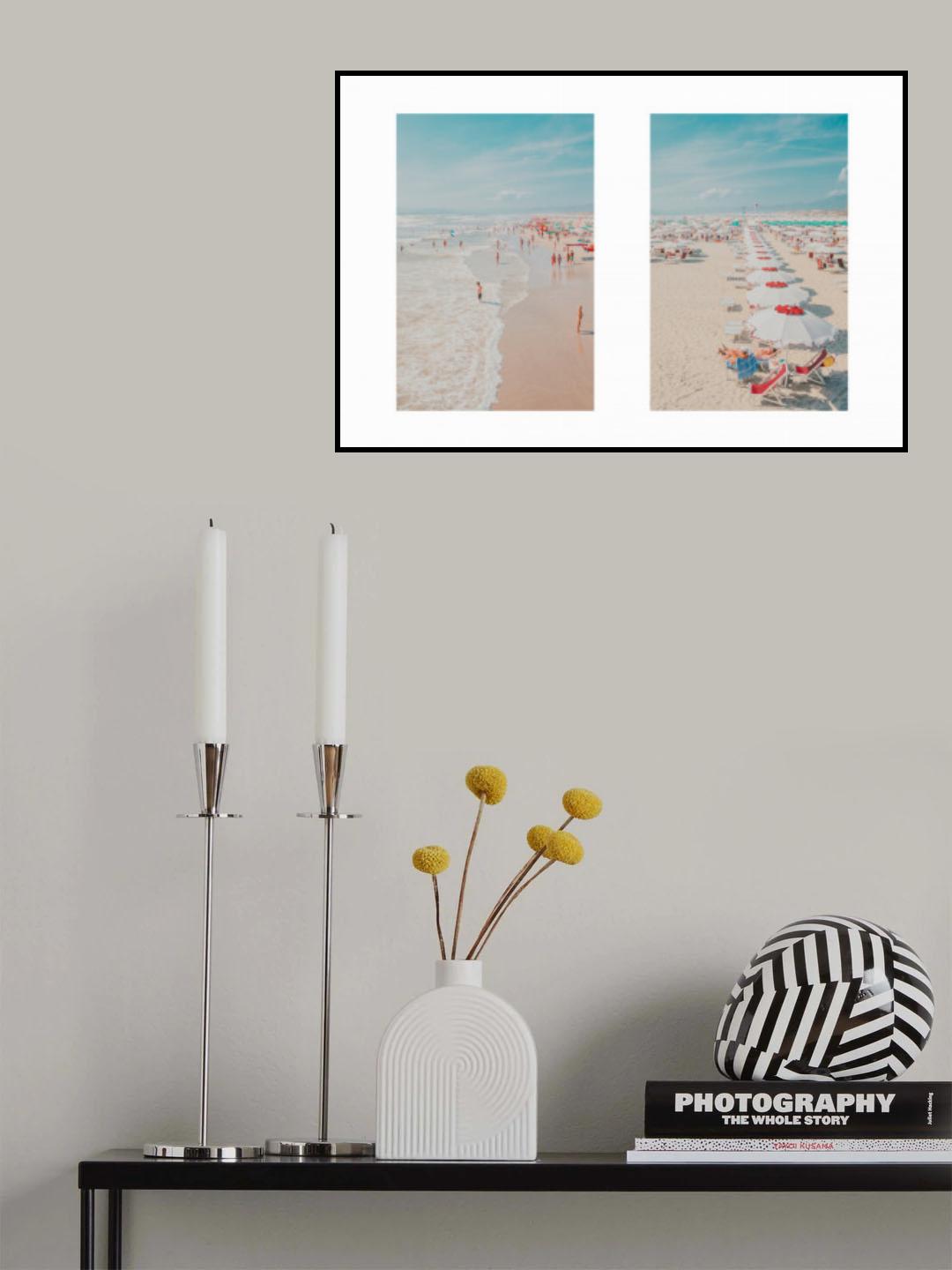 Lungomare - Diptych 5 Poster och Canvastavla