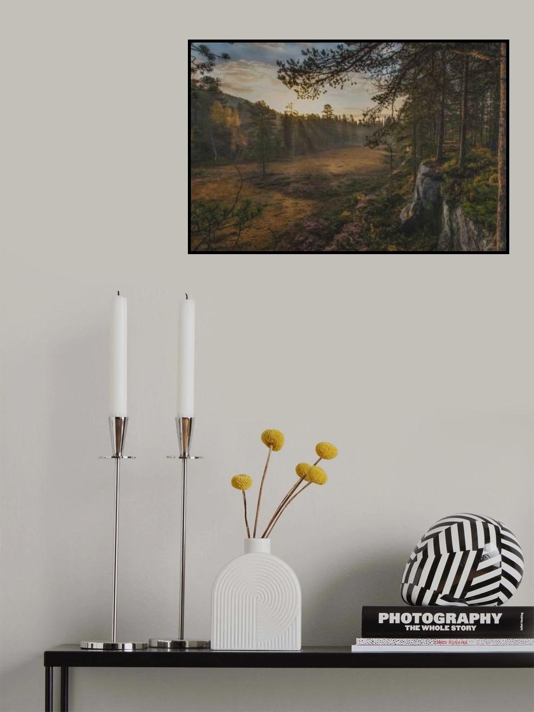 Autumn Mood Poster och Canvastavla