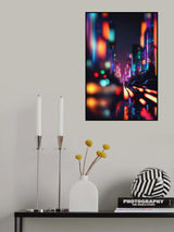 Vibrant City Poster och Canvastavla