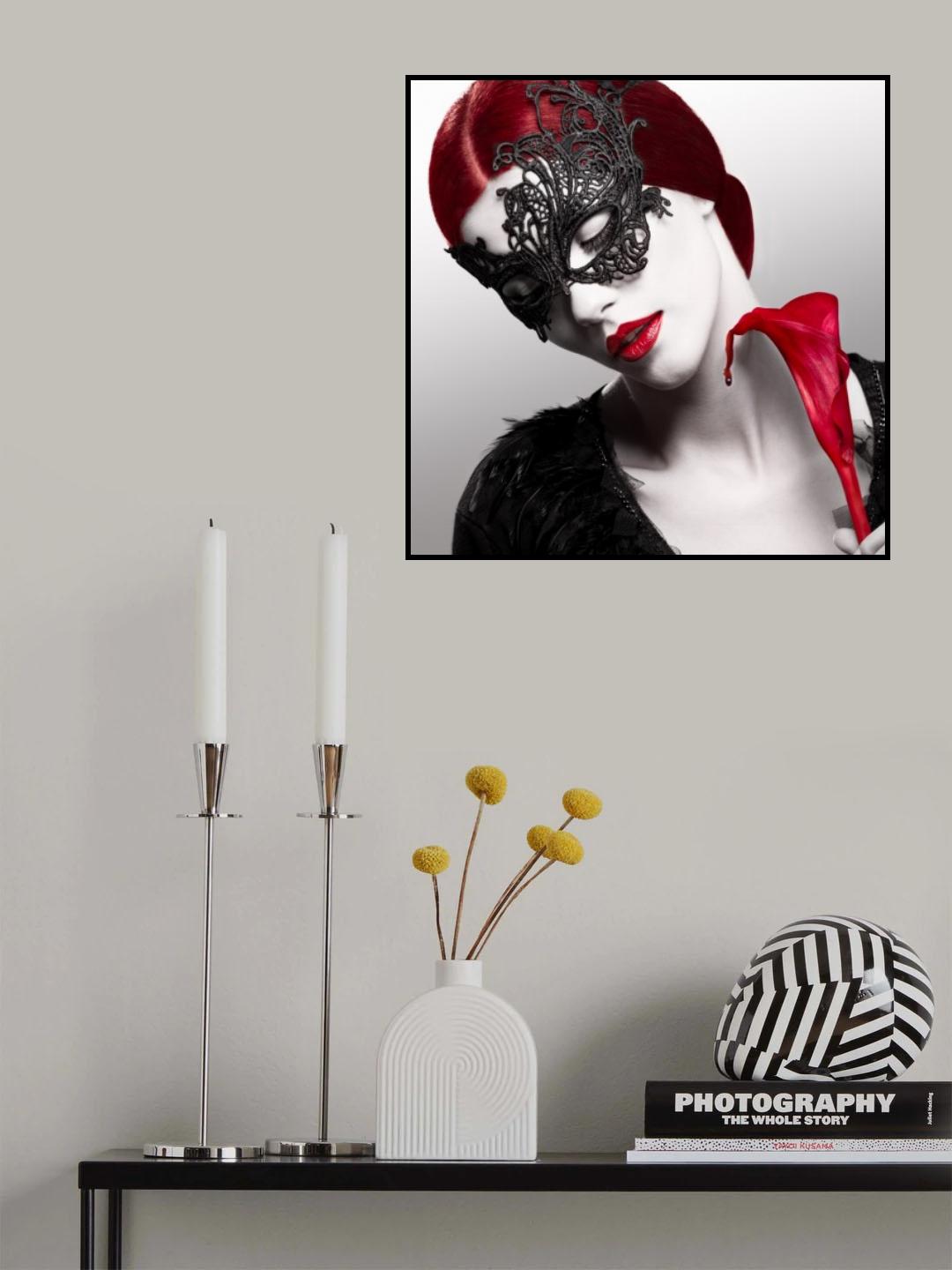 Flower and blood Poster och Canvastavla