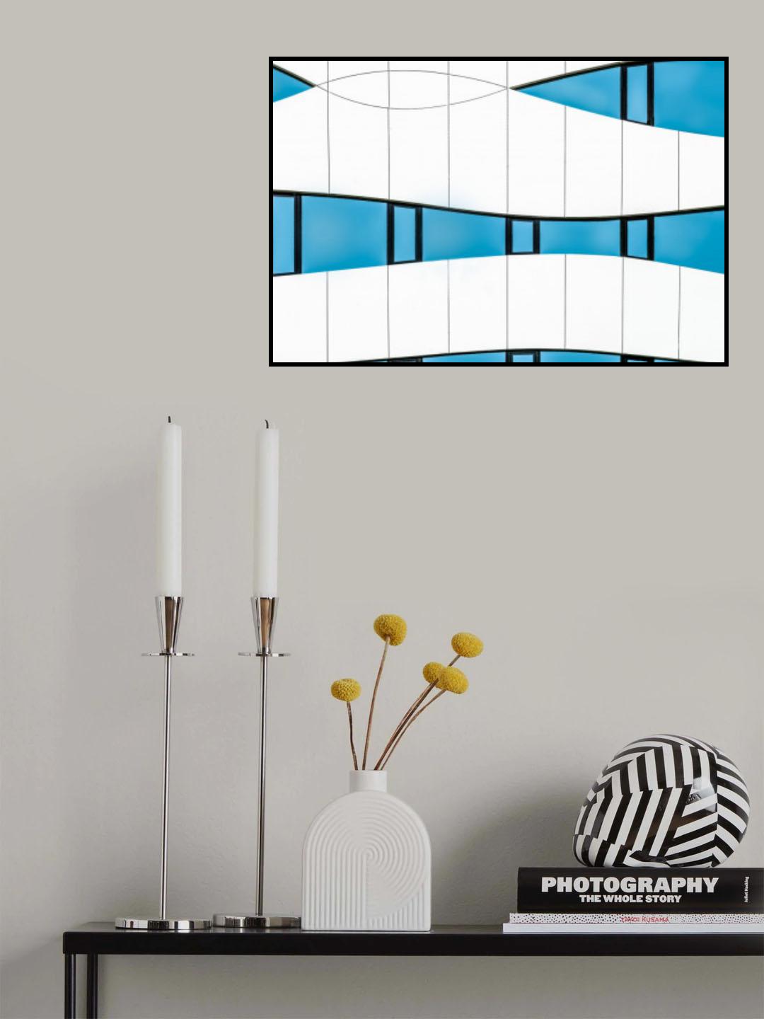 Fassadengrafik Berlin Poster och Canvastavla