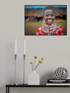 The beautiful Masai Poster och Canvastavla
