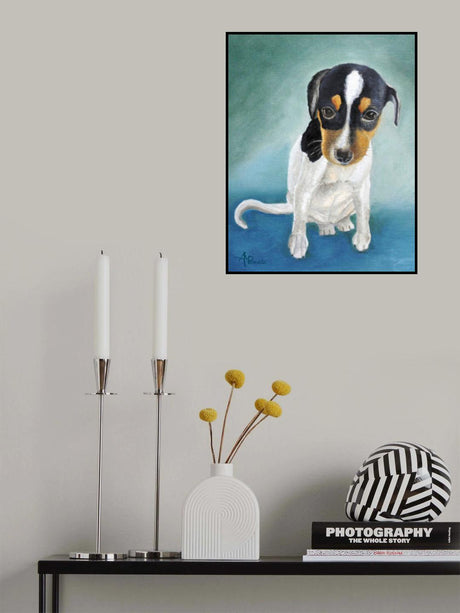Doe Eyed Puppy Poster och Canvastavla