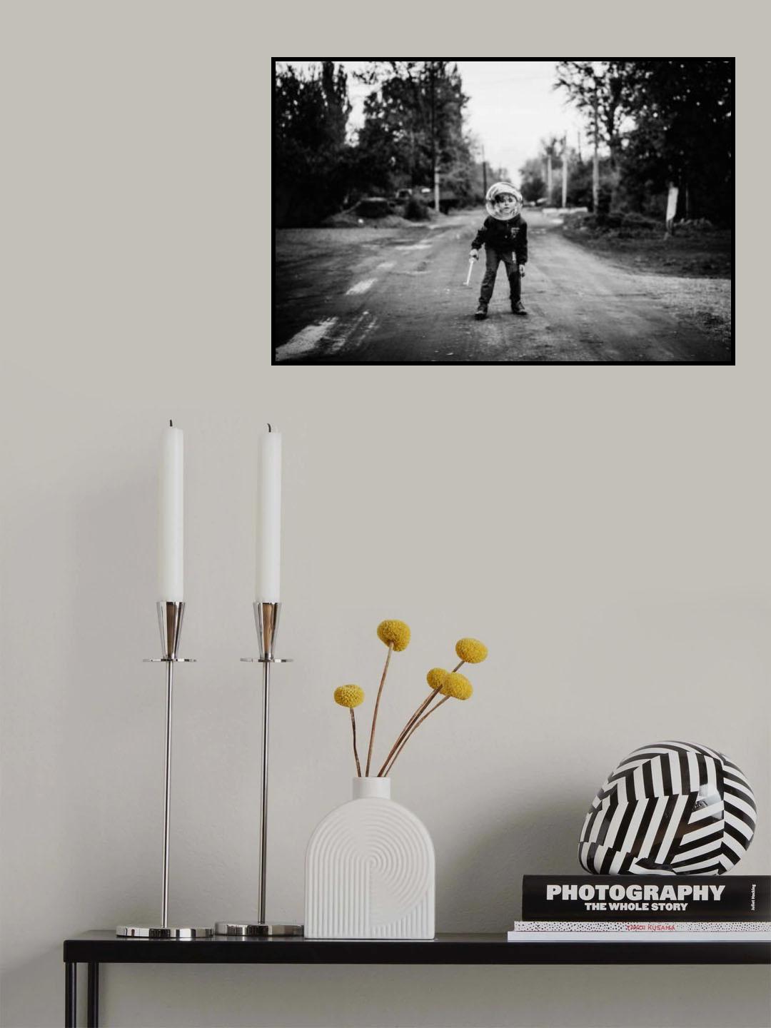 Astronaut Poster och Canvastavla
