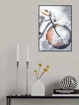 Cycling sport art 29 Poster och Canvastavla