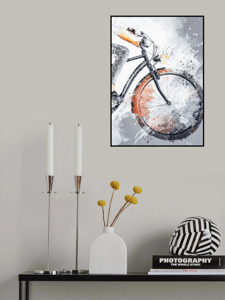 Cycling sport art 29 Poster och Canvastavla