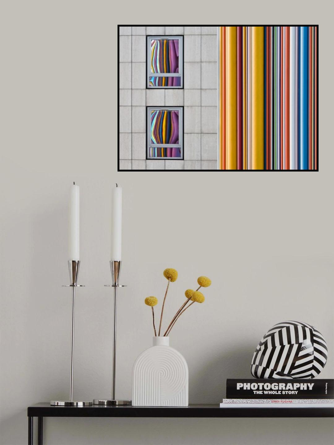 The Gray and the Colors Poster och Canvastavla