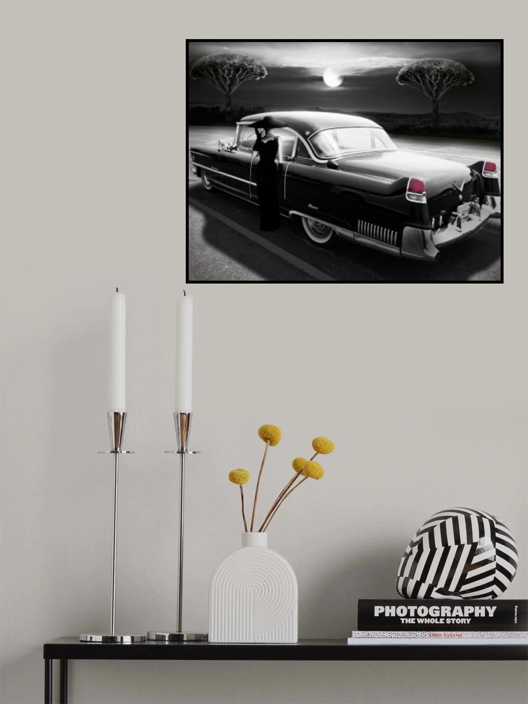 NIGHT OF THE FULL MOON Poster och Canvastavla