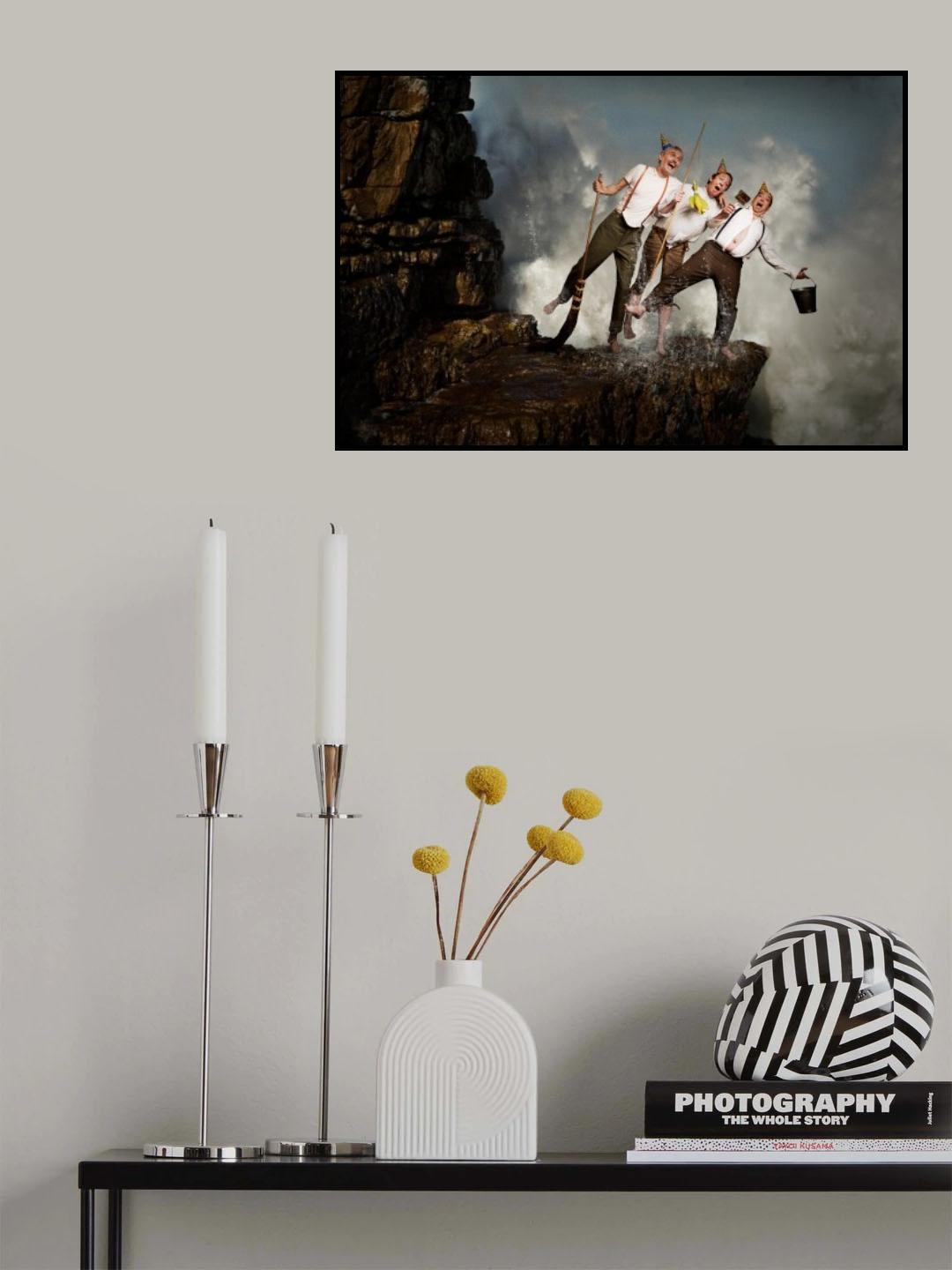Cliffhoppers Poster och Canvastavla