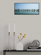 Reflection of wetland trees Poster och Canvastavla