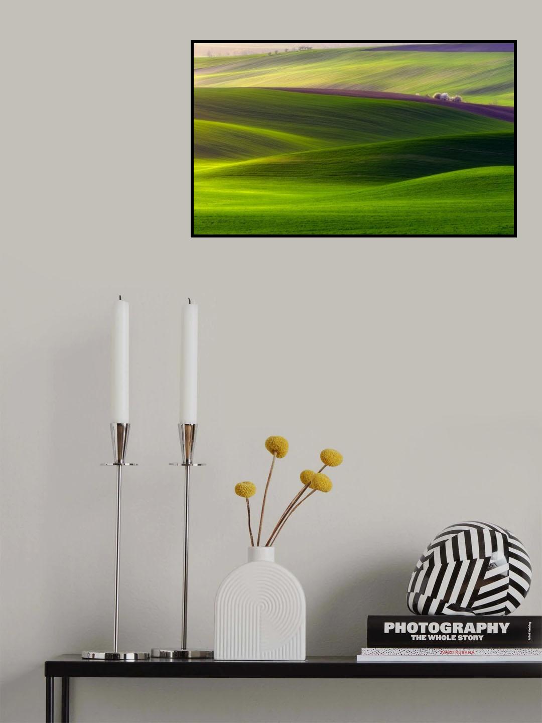 Verdant land Poster och Canvastavla