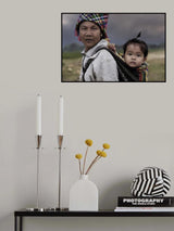 Mom and baby girl Poster och Canvastavla