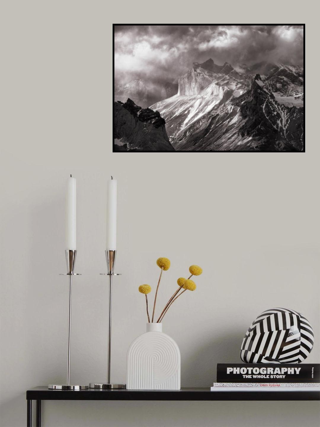 Lights from Patagonia Poster och Canvastavla