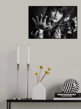 broken glass Poster och Canvastavla