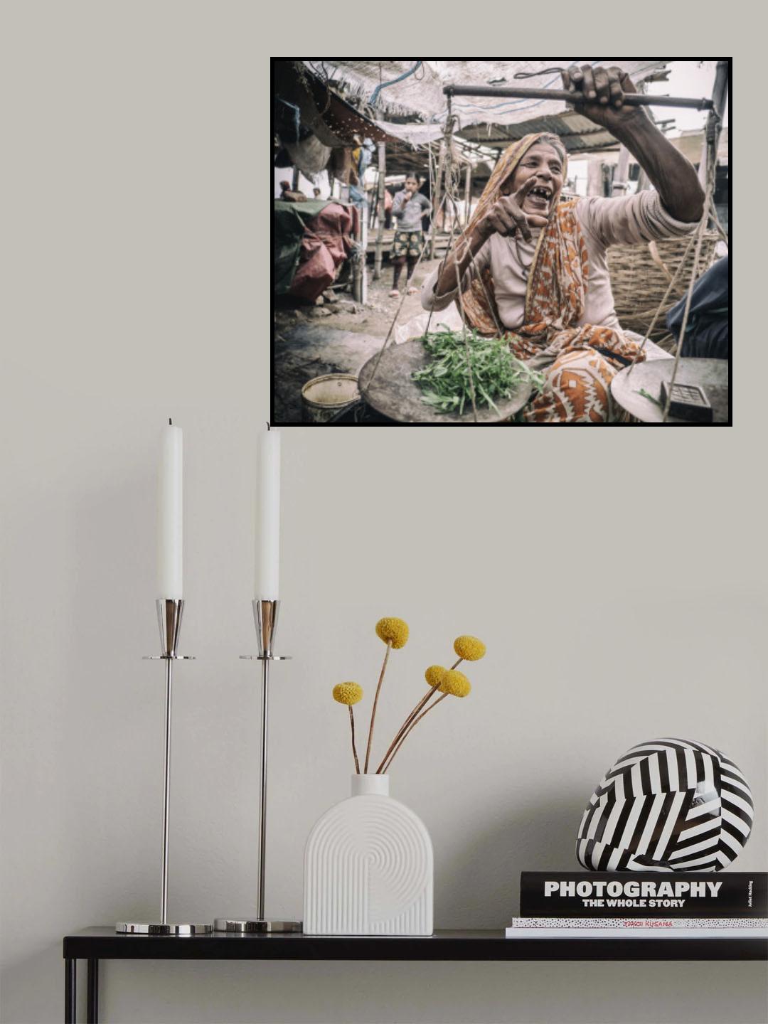 Keep smiling Poster och Canvastavla