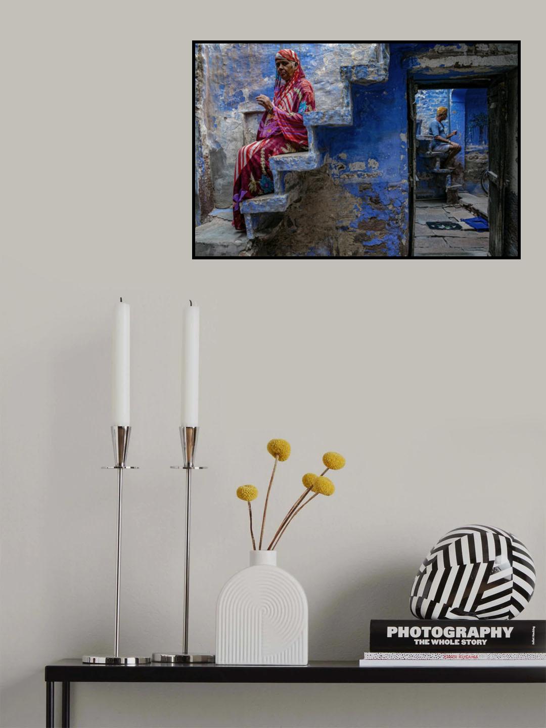In To The Blue House. Poster och Canvastavla
