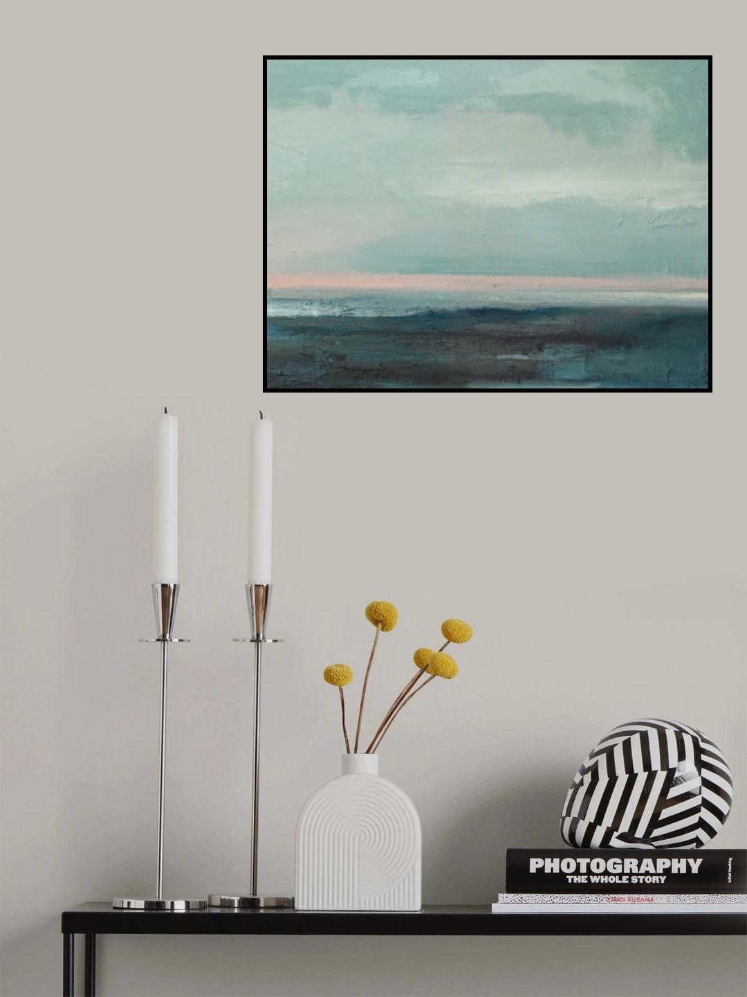 Abstract 91 Poster och Canvastavla