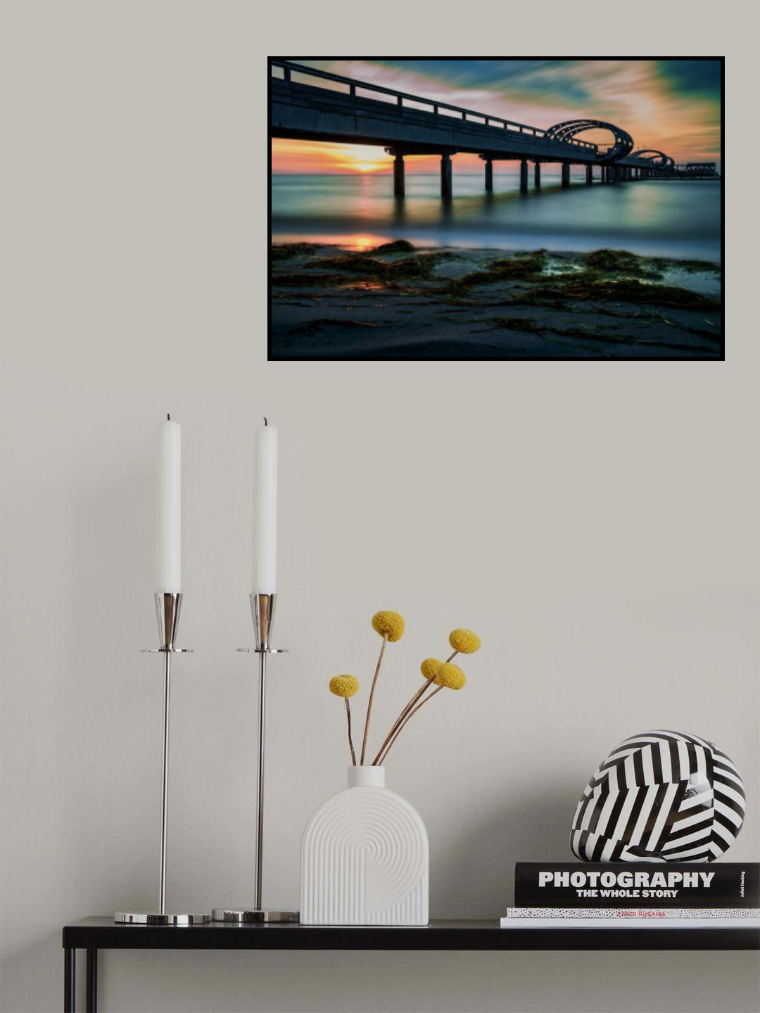 Horizon over water Poster och Canvastavla