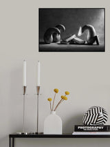 Let's burn the cookbooks in memory of all eaten pears... Poster och Canvastavla