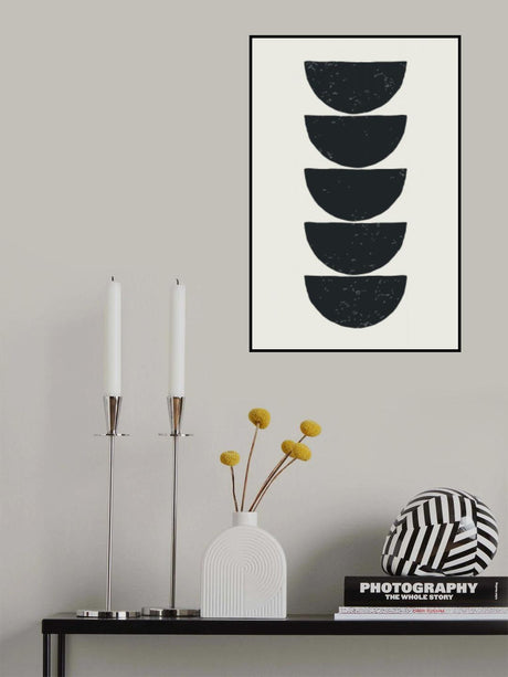 Minimal Circles #3 Poster och Canvastavla