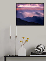 Sunrise and Jesus Light Poster och Canvastavla