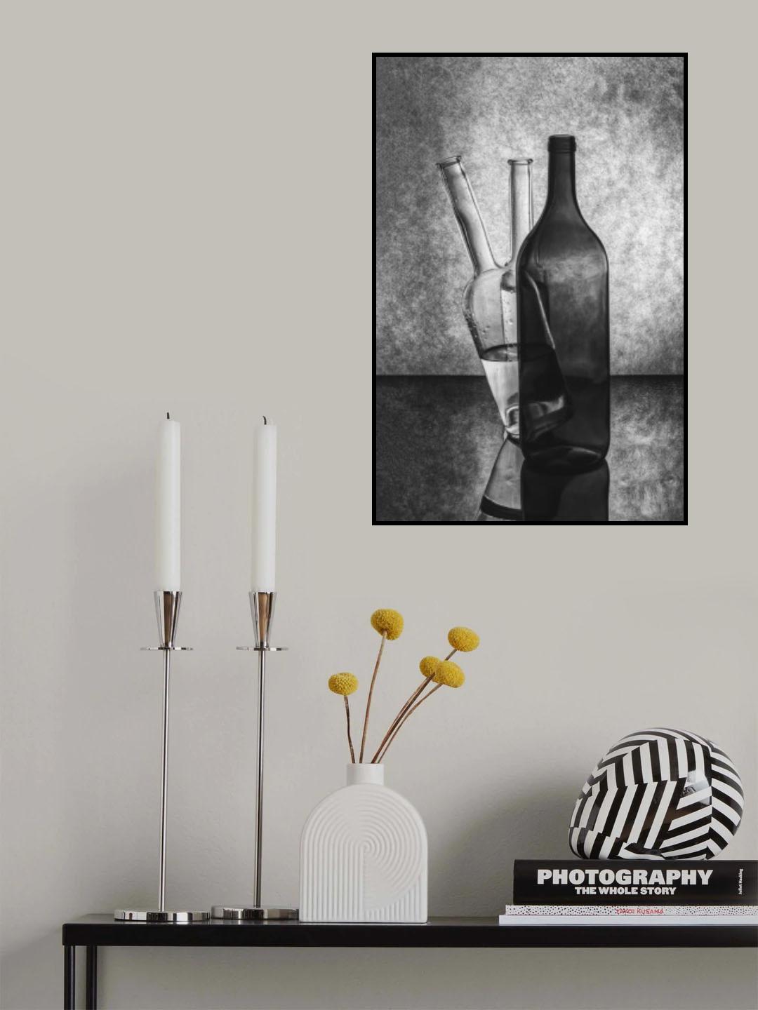 The hidden bottle Poster och Canvastavla