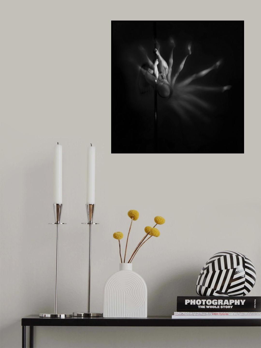 Pole Dancer Poster och Canvastavla