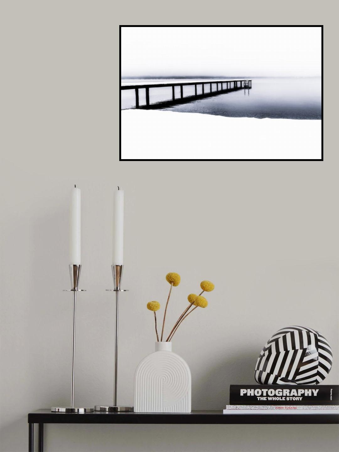 Lonely Harbour Poster och Canvastavla
