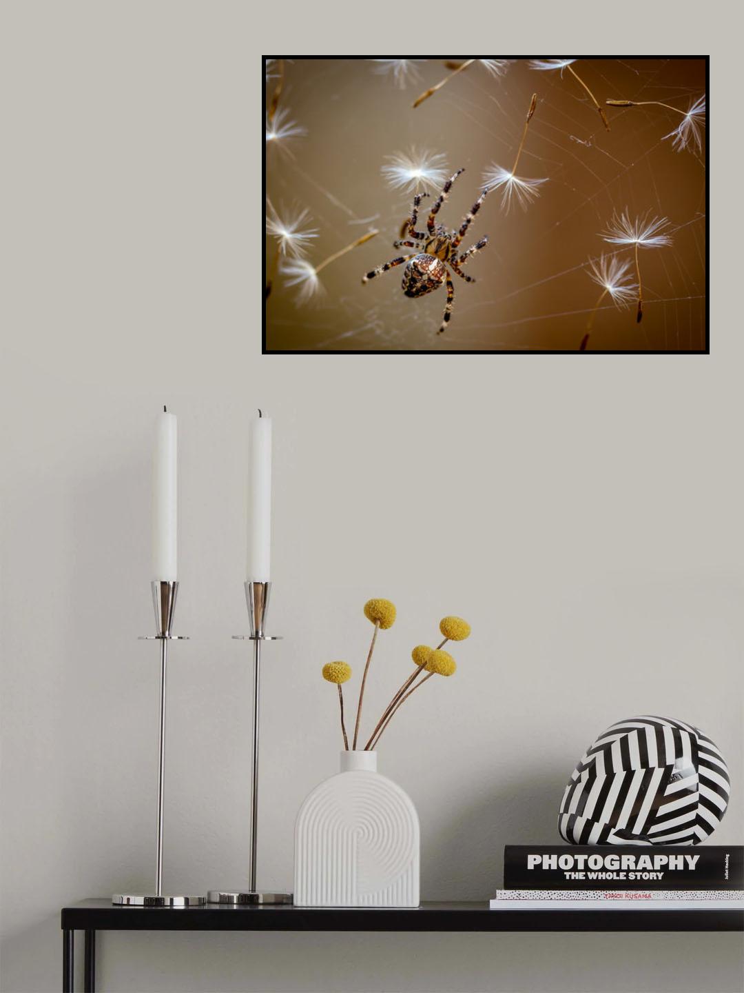 The flies are finished. Only dandelions salad left. Poster och Canvastavla