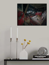 Past in red Poster och Canvastavla
