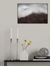 Misty Mountains Poster och Canvastavla