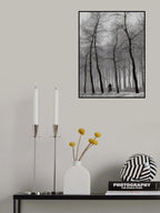 When winter knocks on the door ... Poster och Canvastavla