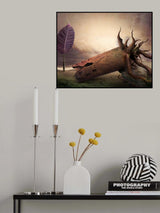 Destruction is a tragedy! Poster och Canvastavla