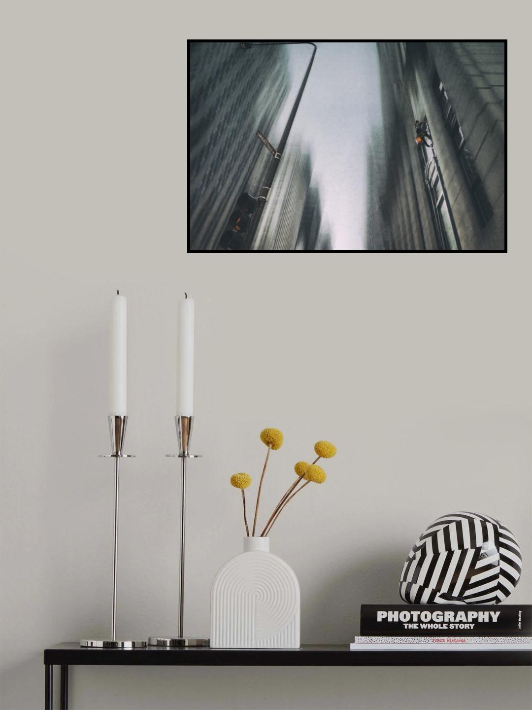 window cleaner Poster och Canvastavla