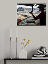 Salty fish Worker Poster och Canvastavla