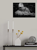 Swimmer Poster och Canvastavla