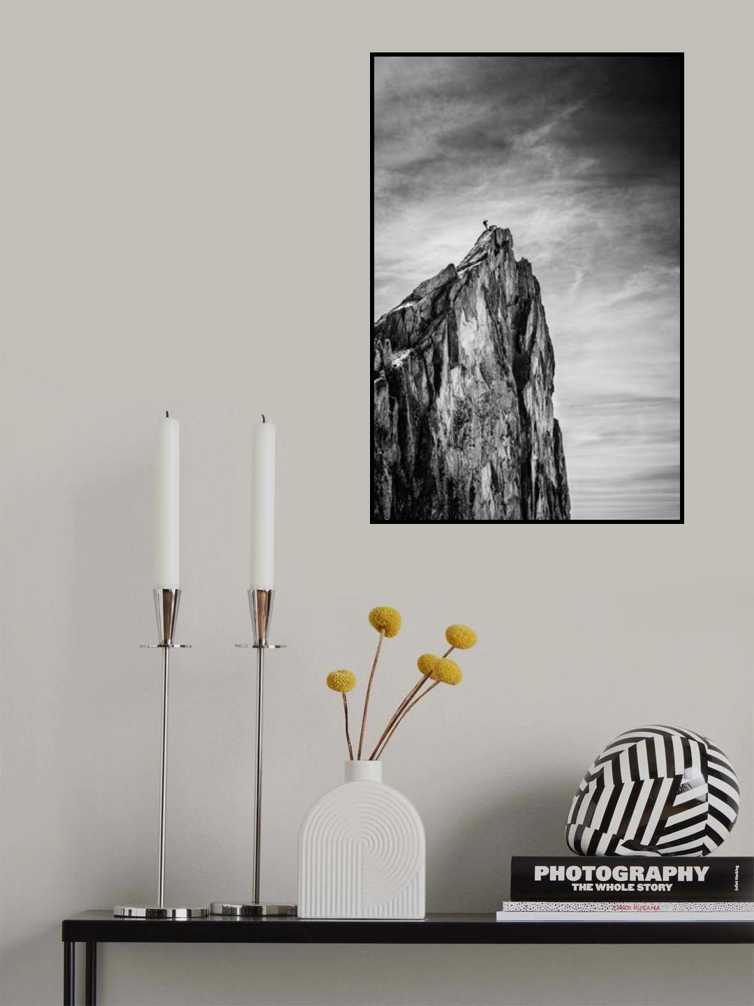 Balancing between Earth and Sky Poster och Canvastavla
